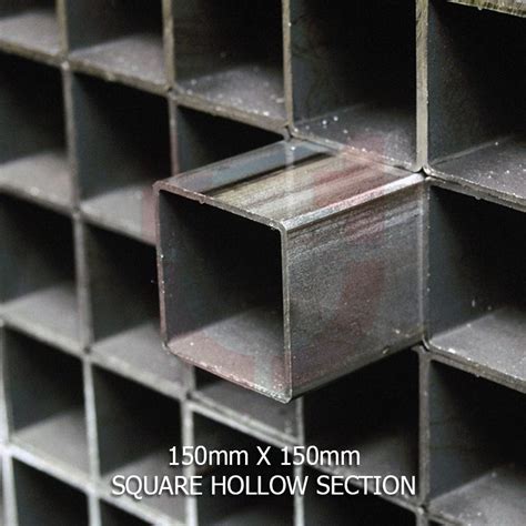 150 x 150mm steel box section|150x150x5 square hollow box.